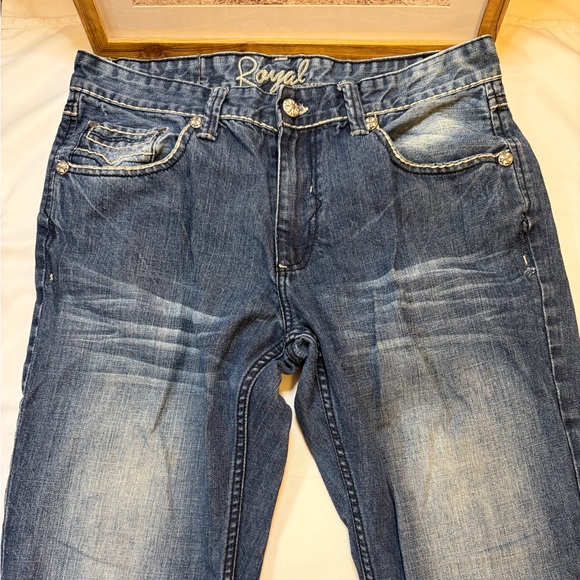 Men’s Royal Premium size 34X34 bootcut jeans - Picture 2 of 5